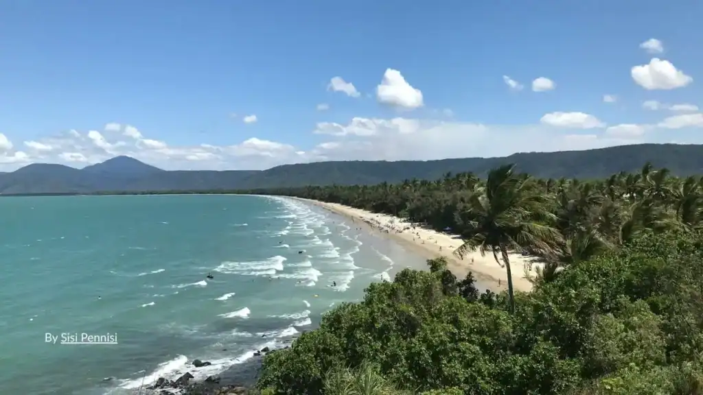 Patrolled swimming area and stinger net Four Mile Beach Port Douglas
